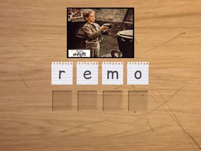 <ore> Sound Word Unjumble