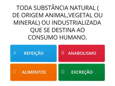 NUTRIÇÃO