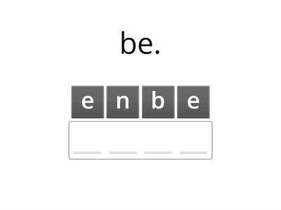 Irregular verbs - 3rd form - grade 6 - brainy