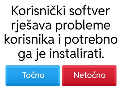 Programska podrška-Korisnički softver