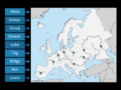 Wybrane rzeki Europy