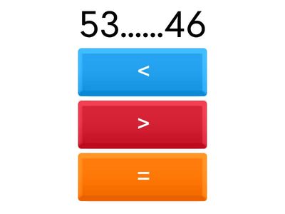 <, >, = ?