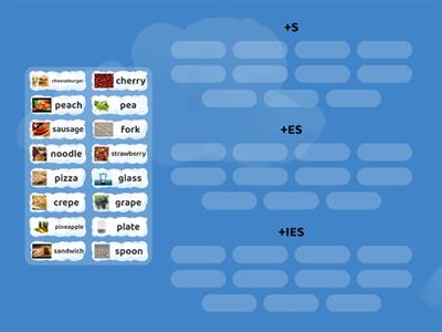 Plural nouns (Főnevek többes száma) 