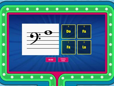 Note u bas ključu (c malo - c1)