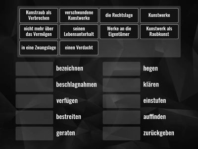 C 2.1 (Erkundungen) - L2: Raubkunst