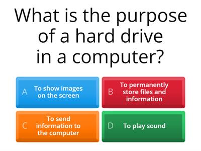 quiz 3rd grade SAU #2  