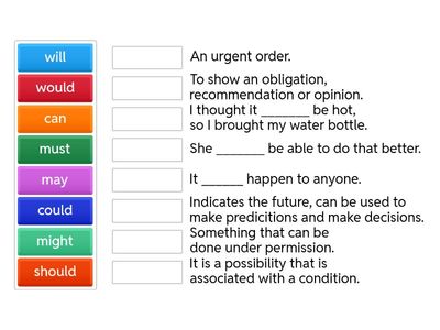 Modal Verbs