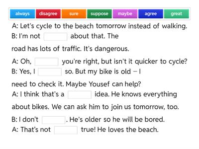 Language Functions (Speaking 2.6 - WW4 2nd)