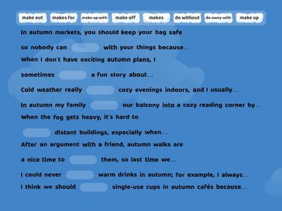 Phrasal Verbs Matching - Use of English B2 p. 50