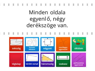 Matematika 4. osztály, síkidomok I. (k.andi)