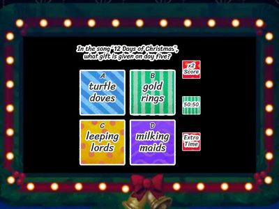 Christmas General Knowledge Quiz