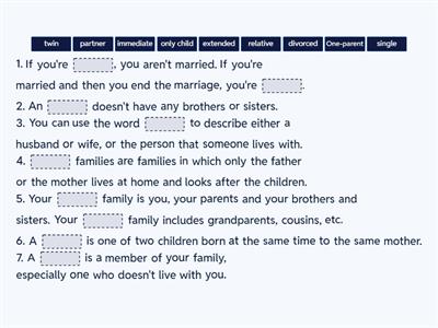 Gateway to the world B1 U1 Family