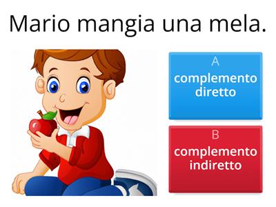 Complemento diretto o indiretto