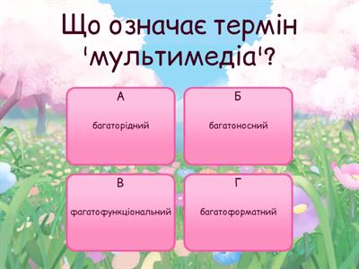 8 клас Мультимедіа
