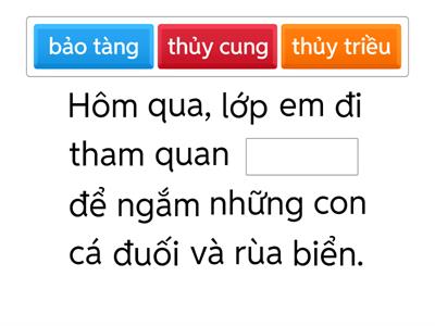 Từ vựng tương lai, quá khứ, hiện tại
