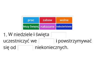 5 Przykazań Kościelnych