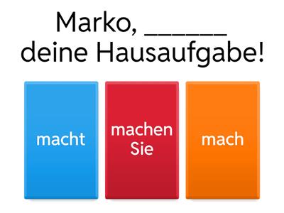 das Leben A1 E13 Imperativ 1