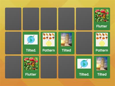 Vocabulary Memory Game