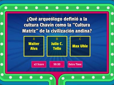 TEMA 3: Culturas Preincas I 