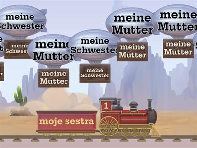 meine/mein/dein/deine