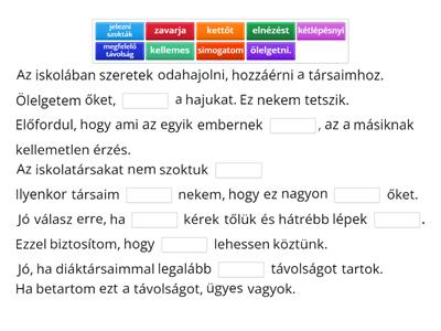 Amikor túl közel megyek diáktársaimhoz - Szociális történet történetek