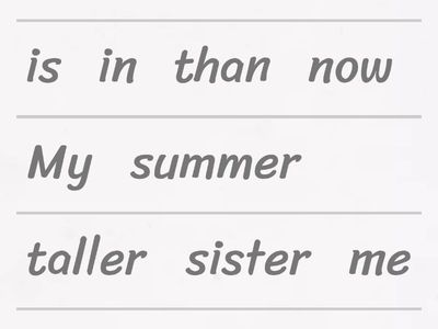 comparative and superlative adj