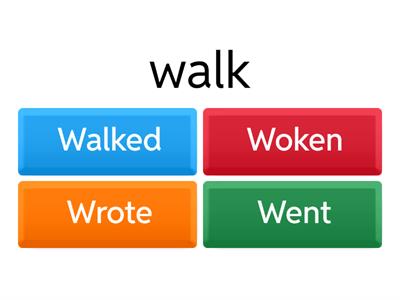 Regular vs Irregular Verbs Quiz