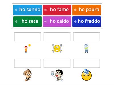 Avere Expressions (Come va?)