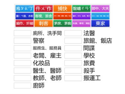 古今用語辨識