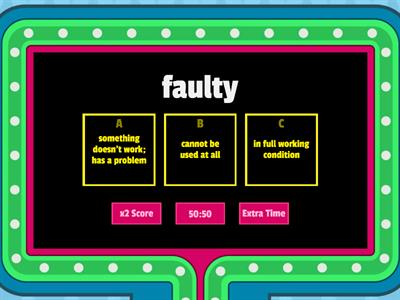 Vocabulary: Module 6 - LIFE PATHWAYS Reading/Writing 