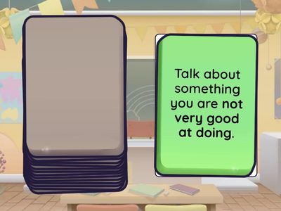 Gerund / Infinitive (speaking) B2