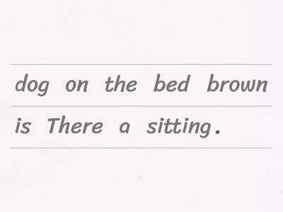 There is/are unjumble