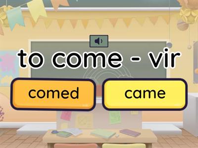 DESAFIO VERBOS NO PASSADO