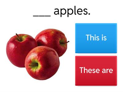 This is or these are? (GG1, Unit 0)