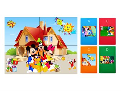 Puzzle Topolino