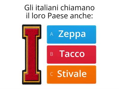 Quiz B1-B2 - Cultura generale italiana