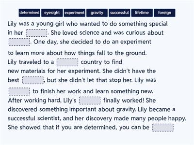 Gateway to the world a2 U4 reading