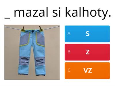 Předpony s-, z-, vz- 