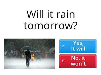 will - Short answers