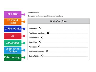 Form filling