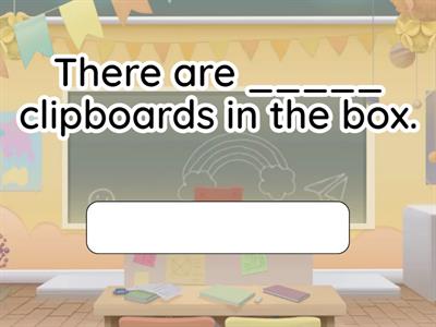 There is / There are / Some / Any