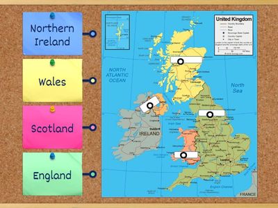 EFL_Prepare 1.1_Culture_SB_p.22-23_Map of the UK