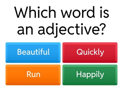 Adjectives