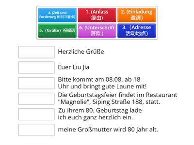 Wie schreibt man eine Einladung?