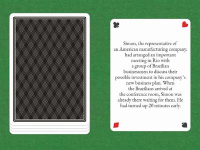 Culture speaking cards B2 