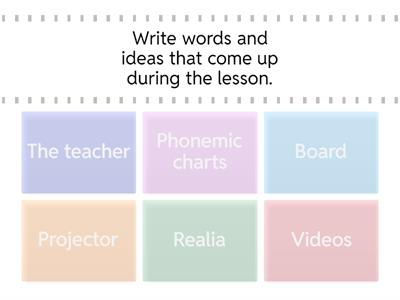 TKT Module 2: Selection and use of aids.