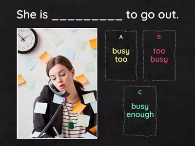 too / enough. Year 7