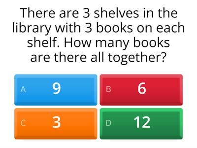 Multiplication with word problems 2