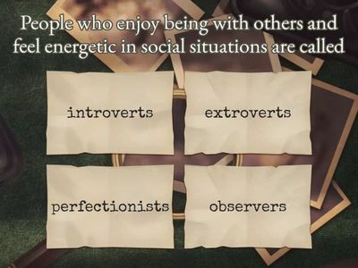 Quiz: Choose the correct answer