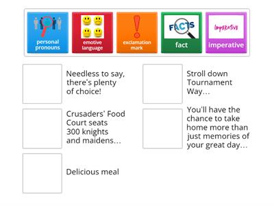 Match the Language Features SB2